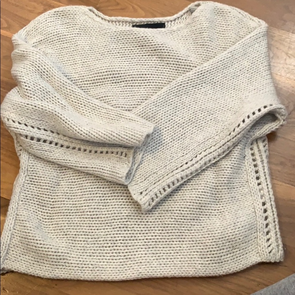 Zadig & Voltaire Deluxe 100% cashmere grey sweater